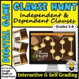 Clause Hunt Digital Game: Identifying Phrases, Independent