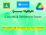 Clauses + Sentence Types