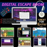 Grammar Escape Room | Clauses | Simple and Compound Senten