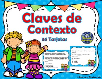 Preview of Claves de Contexto - Significado de Palabras -PDF and Digital-Distance Learning