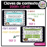Claves de contexto Digital Boom Cards Bundle - Spanish con