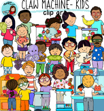 Claw machines- kids clip art