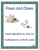 Paws and Claws  Orton Gillingham au and aw multisensory ac