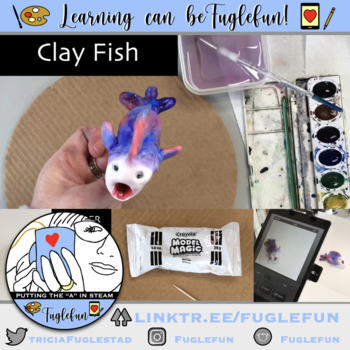 Preview of Clay Fish with Stop Motion Animation Lesson