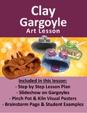 Clay Gargoyles Art Lesson