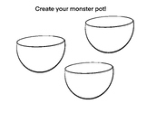 Clay Pottery Pinch Pot think sheet, worksheet example, Rou