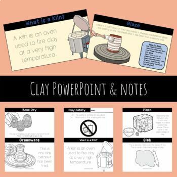 Preview of Clay PowerPoint and Notes 
