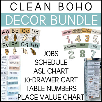 Preview of Clean Boho Functional Decor Bundle