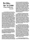 Clean Copy - Bartleby, the Scrivener: A Story of Wall Street