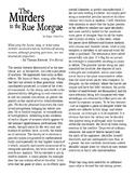 Clean Copy - The Murders in the Rue Morgue