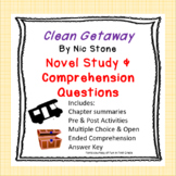 Clean Getaway Novel Study- PDF
