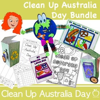 Preview of Clean Up Australia Day Activities Bundle