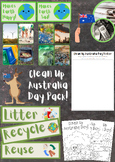 Clean Up Australia Day Printable Pack with activities and games!