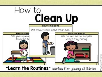 preschool clean up