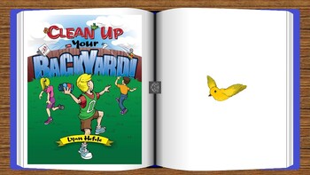 Preview of Clean Up Your Backyard - Teacher Resource Narrated Ebook