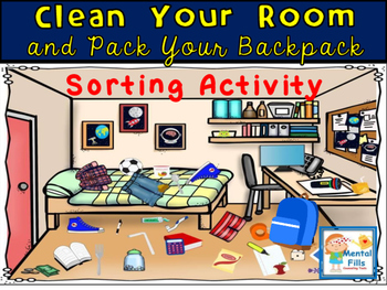 Organizing & Planning Activity for ADHD: Clean Your Room & Pack Your ...