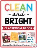 Bright Alphabet Posters | Editable Classroom Decor