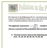 Clean-up of the Pollutomax: A Rational Expressions and Equ