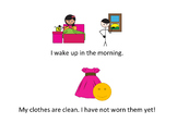 Clean vs Dirty Clothing - Social Story