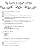 Cleaning Checklist Bundle