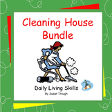 Cleaning House - 2 Workbooks & 5 Videos - Daily Living Skills