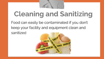 Preview of Cleaning & Sanitizing Lab Procedures Presentation + Infograph assignment