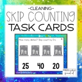 Cleaning Skip Counting Task Cards