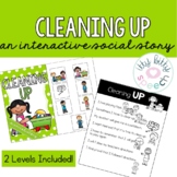 Cleaning Up - Interactive Social Story (+BOOM Cards)