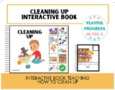Cleaning Up - Interactive Social Story, Pre-K Kindergarten