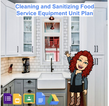 Preview of Cleaning and Sanitizing Food Service Equipment Unit Plan