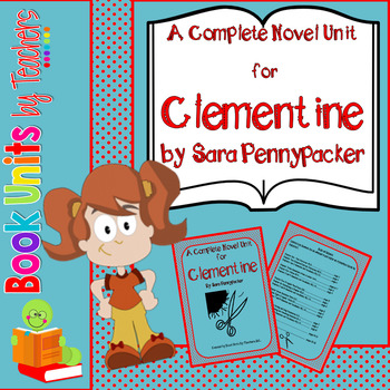 Preview of Clementine Book by Sara Pennypacker Book Unit