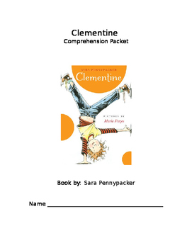 Preview of Clementine Comprehension Questions