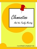 Clementine and the Family Meeting (Sara Pennypacker) novel study