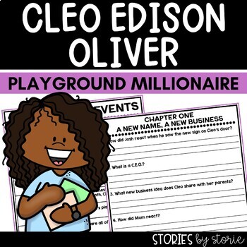 Cleo Edison Oliver Playground Millionaire Printable and Digital