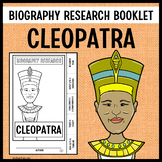 Cleopatra Biography Research Booklet