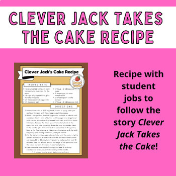 Preview of Clever Jack Takes the Cake Recipe