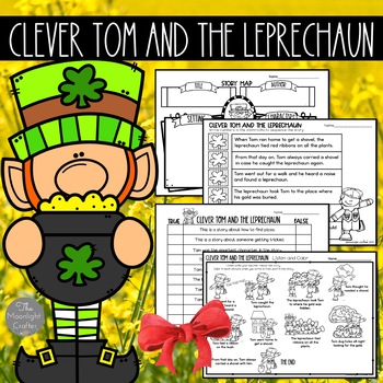 Preview of Clever Tom and the Leprechaun Book Activities