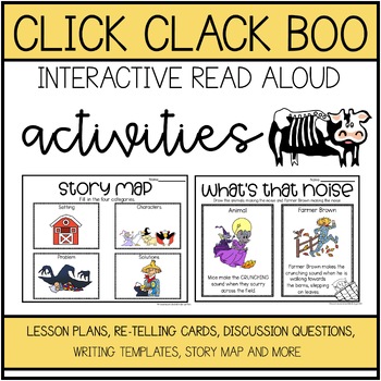 Preview of Click Clack Boo Interactive Read Aloud