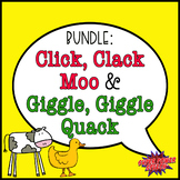 Bundle- Click, Clack, Moo & Giggle, Giggle Quack (Speech B