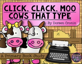 Preview of Click, Clack, Moo Cows That Type (Book Study)