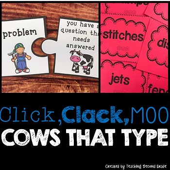 Preview of Click Clack Moo Cows That Type