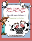 Click, Clack, Moo: Cows That Type (Journeys Second Grade U