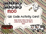Click, Clack, Moo: Cows That Type QR Code Card