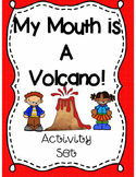 My Mouth is a Volcano! Activity Set Printable & Digital Di