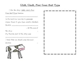 "Click Clack Moo: Cows that Type" Reading Response FREEBIE!