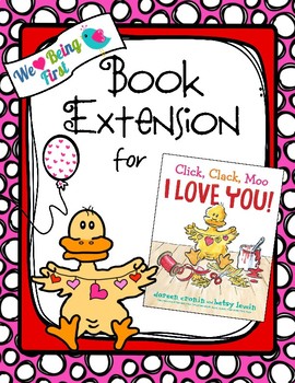 Click,Clack,Moo I Love You Book Extension 1-2