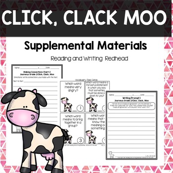 Preview of Click, Clack, Moo Journeys Second Grade Week 11