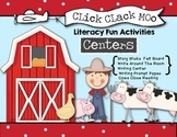 Click Clack Moo Literacy Fun - Oral Language, Writing Cent