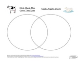Click, Clack, Moo and Giggle, Giggle, Quack Venn Diagram