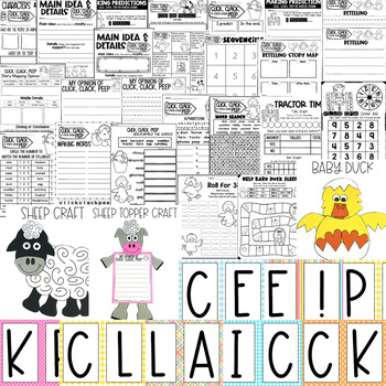 Click, Clack Peep & Some Sheep! A Fiction and Non-fiction Mini Farm Unit